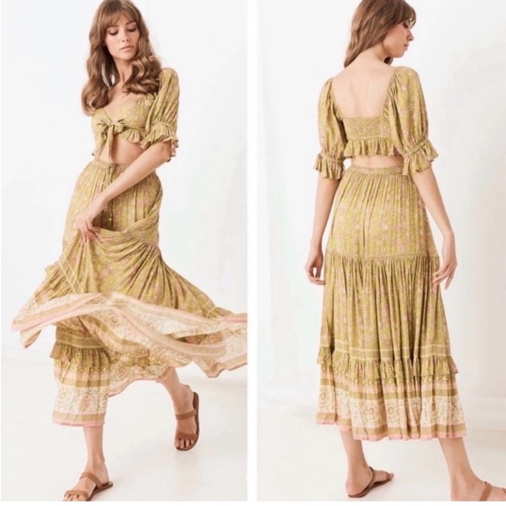 Spell Dahlia Maxi Skirt